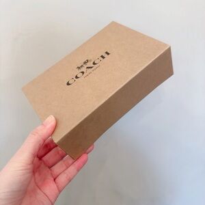 NEW Coach Gift Box Small Cute Brown Box